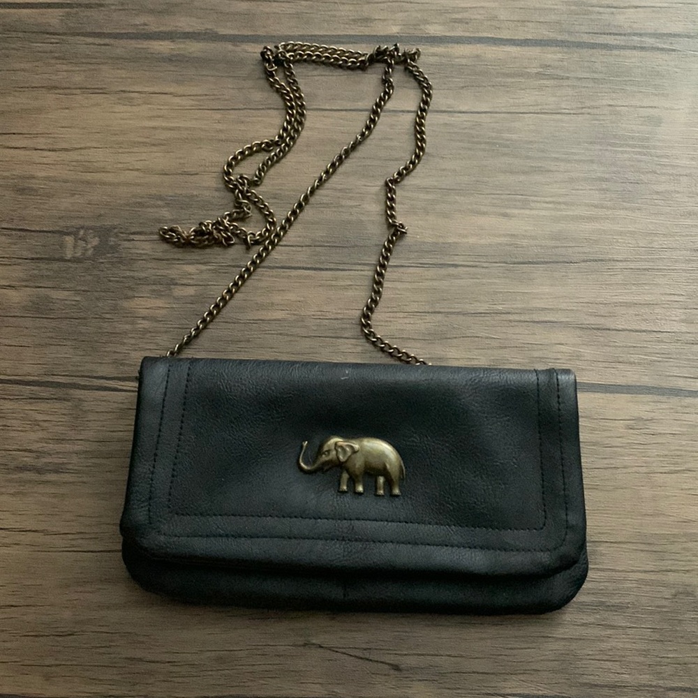 Leather Elephant Purse
